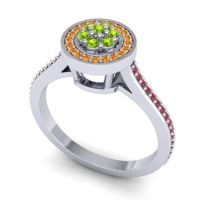 Statement Floral Pave Unmada Ring