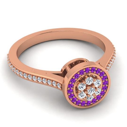 Statement Floral Pave Unmada Ring