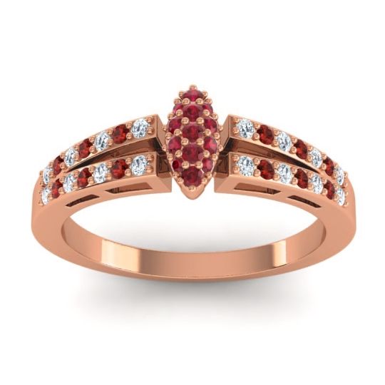 Statement Pave Tari Ring