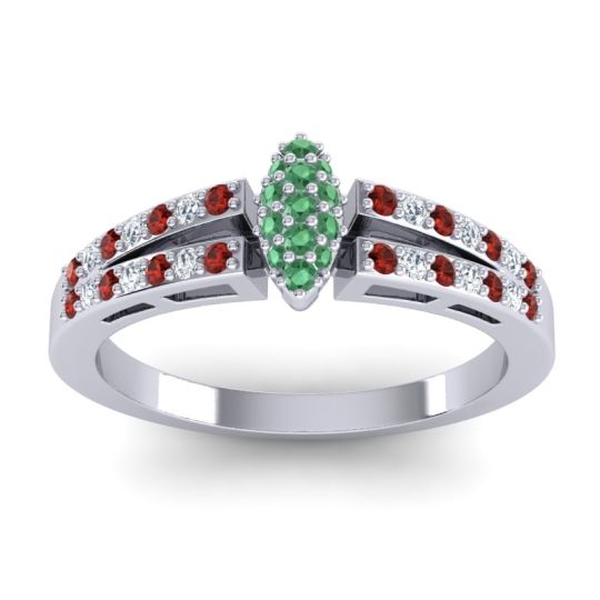 Statement Pave Tari Ring