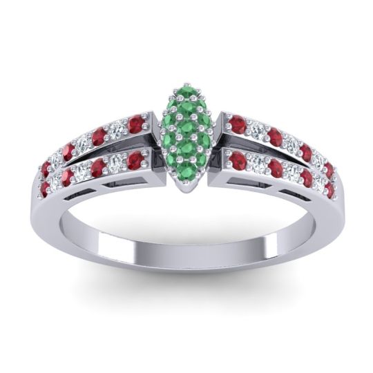 Statement Pave Tari Ring