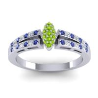 Statement Pave Tari Ring