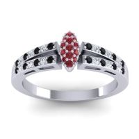 Statement Pave Tari Ring