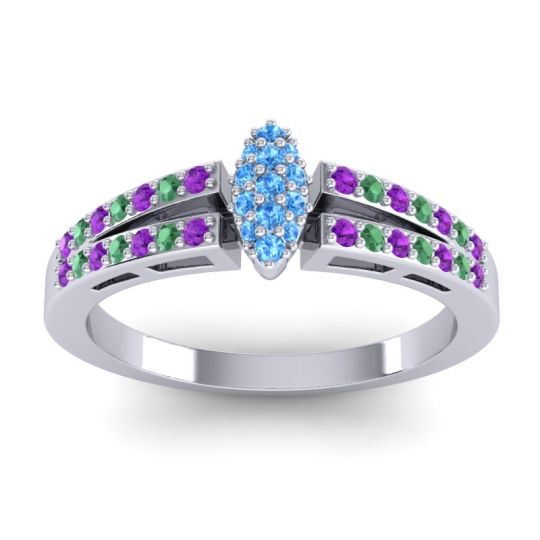 Statement Pave Tari Ring