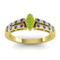Statement Pave Tari Ring