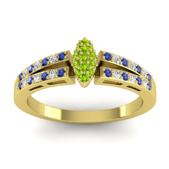 Statement Pave Tari Ring