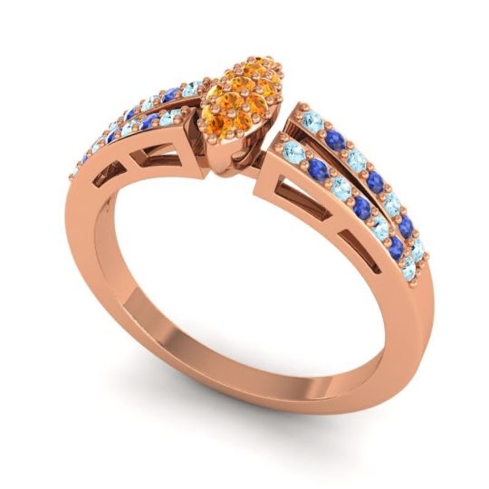 Statement Pave Tari Ring