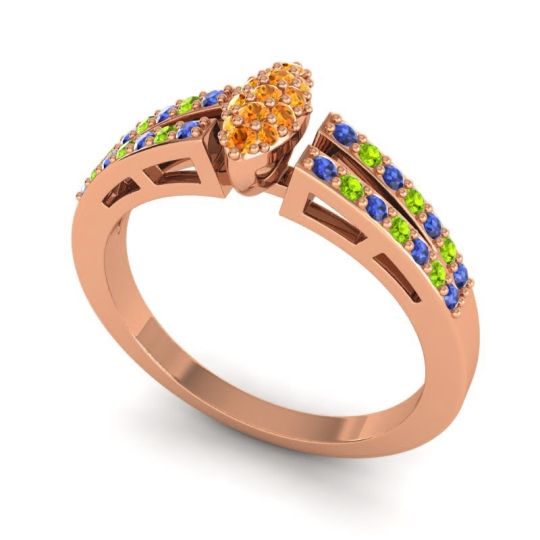 Statement Pave Tari Ring