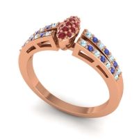 Statement Pave Tari Ring