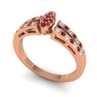 Statement Pave Tari Ring