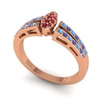 Statement Pave Tari Ring