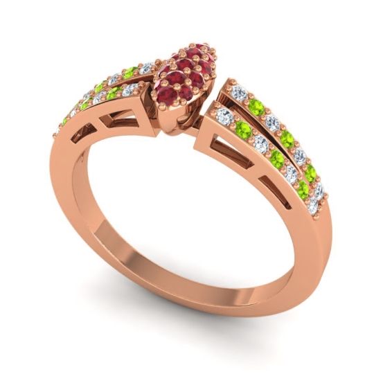 Statement Pave Tari Ring