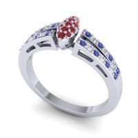 Statement Pave Tari Ring