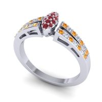 Statement Pave Tari Ring