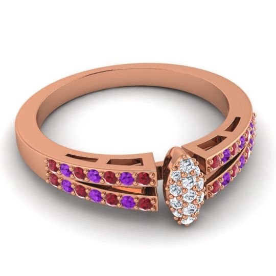 Statement Pave Tari Ring