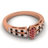 Statement Pave Tari Ring