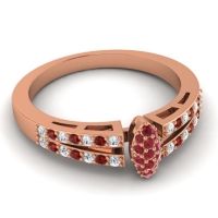 Statement Pave Tari Ring