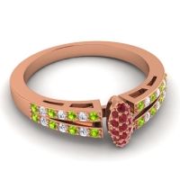 Statement Pave Tari Ring