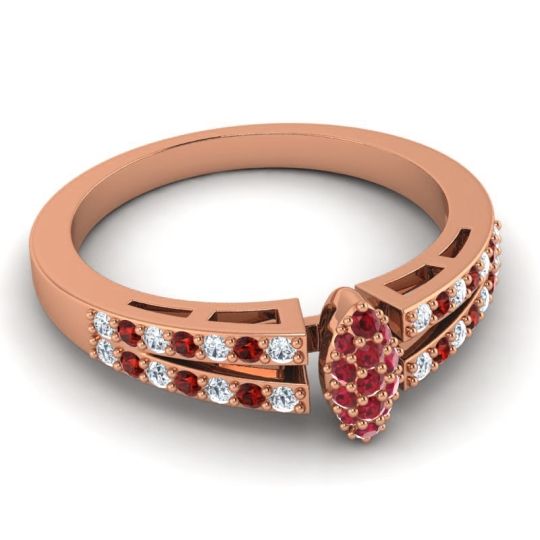 Statement Pave Tari Ring