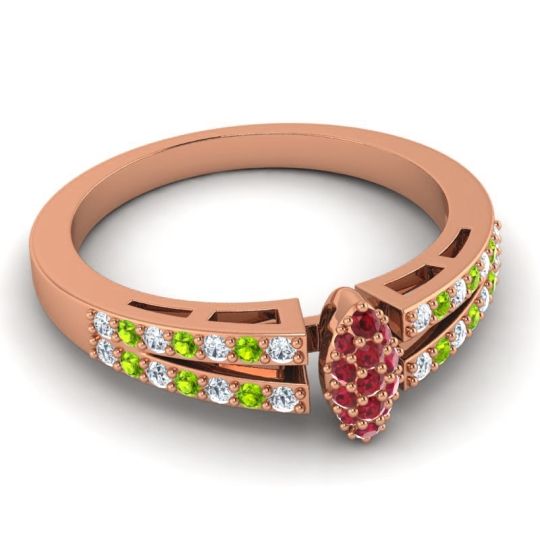 Statement Pave Tari Ring