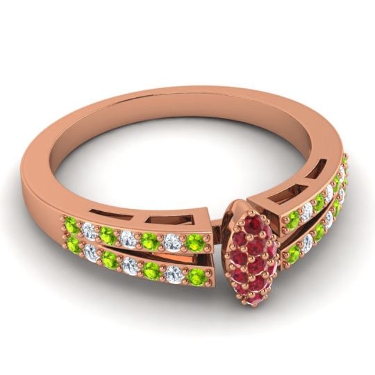 Statement Pave Tari Ring