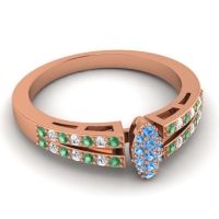 Statement Pave Tari Ring