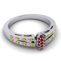 Statement Pave Tari Ring