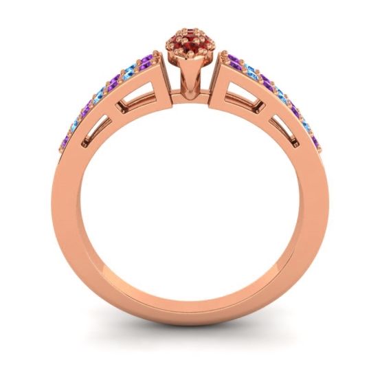 Statement Pave Tari Ring