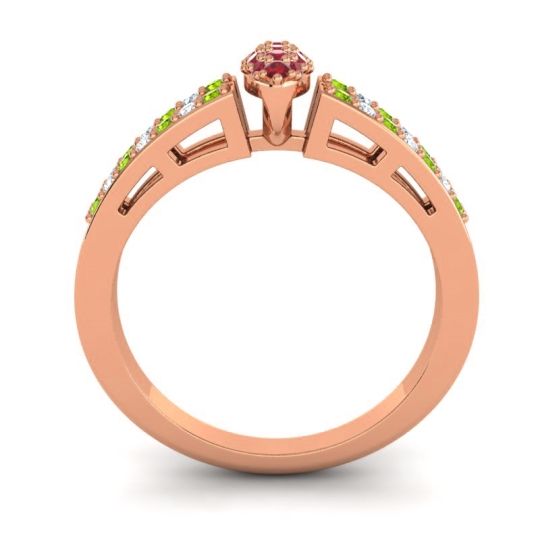 Statement Pave Tari Ring