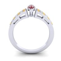 Statement Pave Tari Ring