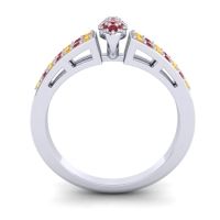 Statement Pave Tari Ring