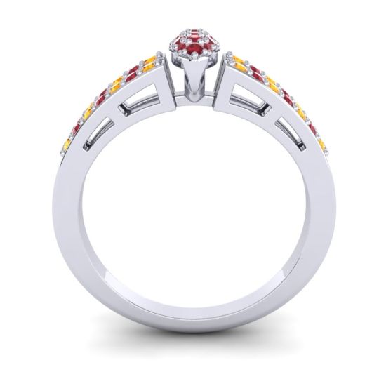 Statement Pave Tari Ring