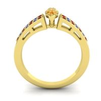 Statement Pave Tari Ring