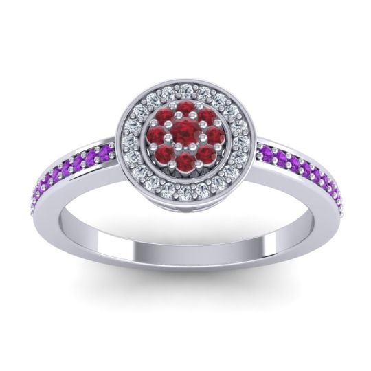 Statement Pave Varasana Ring