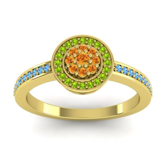 Statement Pave Varasana Ring