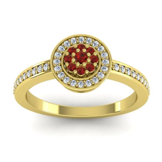 Statement Pave Varasana Ring
