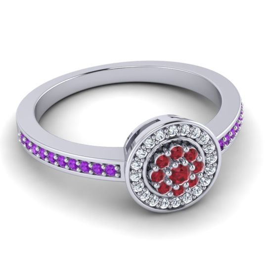 Statement Pave Varasana Ring