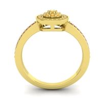 Statement Pave Varasana Ring