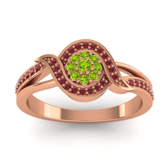 Statement Floral Pave Nidadha Ring
