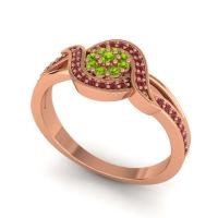Statement Floral Pave Nidadha Ring