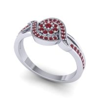 Statement Floral Pave Nidadha Ring