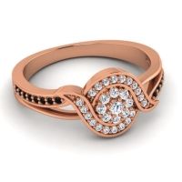 Statement Floral Pave Nidadha Ring