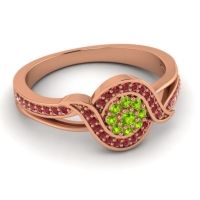 Statement Floral Pave Nidadha Ring