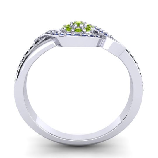 Statement Floral Pave Nidadha Ring