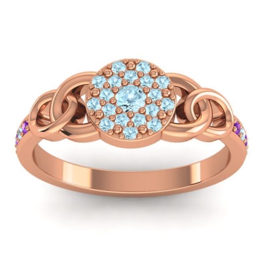 Statement Floral Pave Mekhala Ring