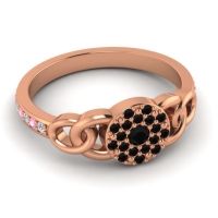 Statement Floral Pave Mekhala Ring