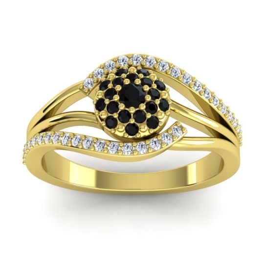 Statement Floral Pave Devaka Ring