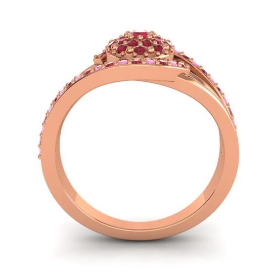 Statement Floral Pave Devaka Ring