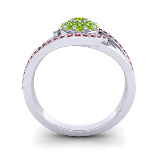 Statement Floral Pave Devaka Ring