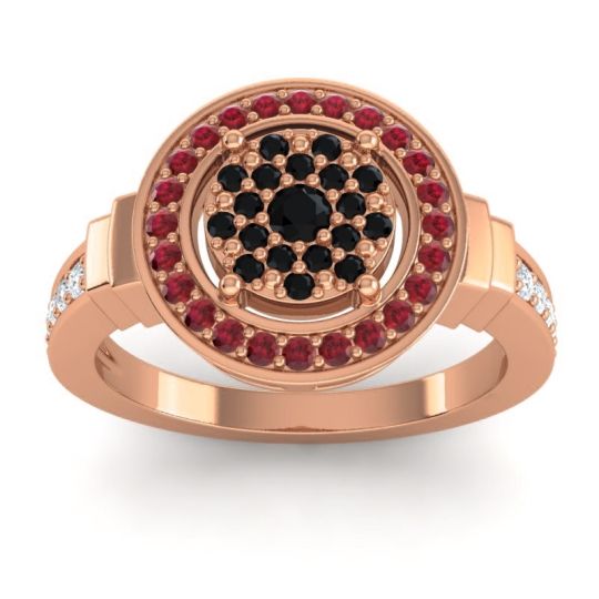 Statement Floral Pave Mitra Ring